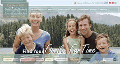 Desktop Screenshot of mtresort.com